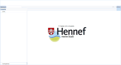 Desktop Screenshot of da.stadt-hennef.de
